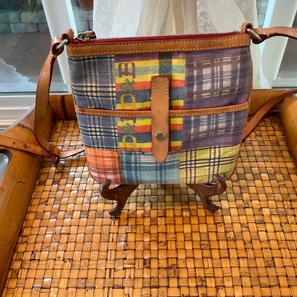 Dooney & Bourke Patchwork Picnic Crossbody Purse - Picture 6 of 8